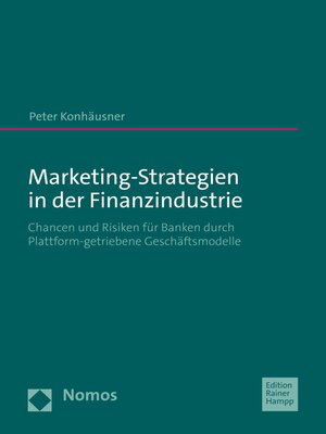 cover image of Marketing-Strategien in der Finanzindustrie